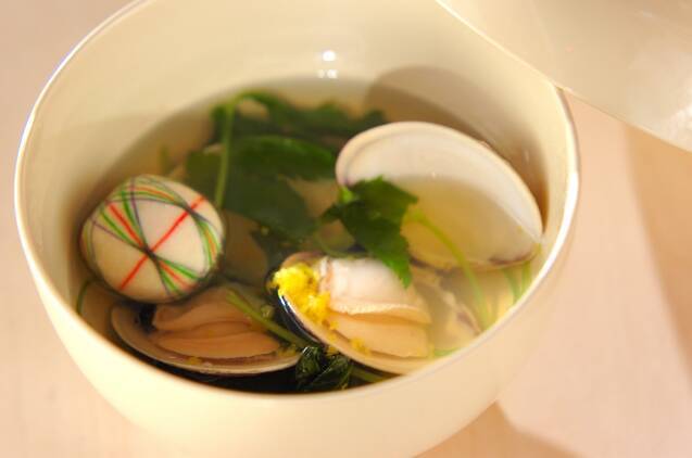 ハマグリのお吸い物