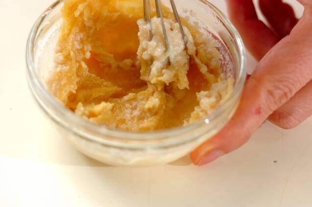 ブリの酒粕みそ焼きの作り方の手順2