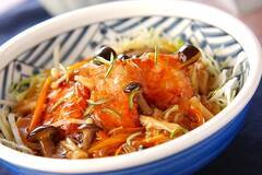 秋鮭のあんかけ