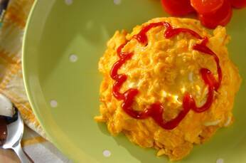 初心者でも失敗なし！ふわとろ卵のオムライス by 崎野 晴子さん