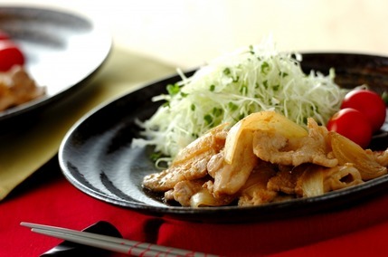 乳酸菌で旨みアップ、豚のショウガ焼き
