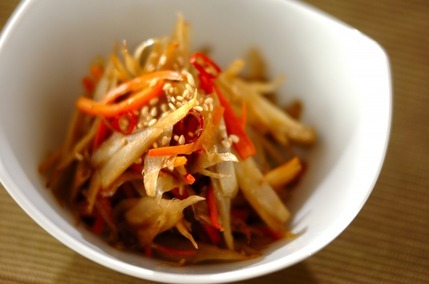 ゴボウのきんぴら