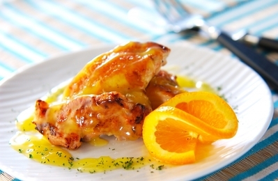鶏肉のオレンジソースのレシピ 作り方 E レシピ 料理のプロが作る簡単レシピ