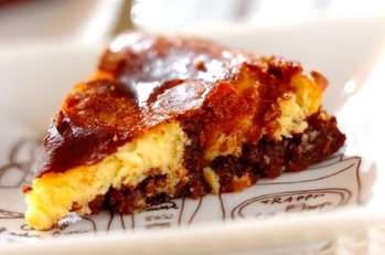 マーブルチーズケーキ