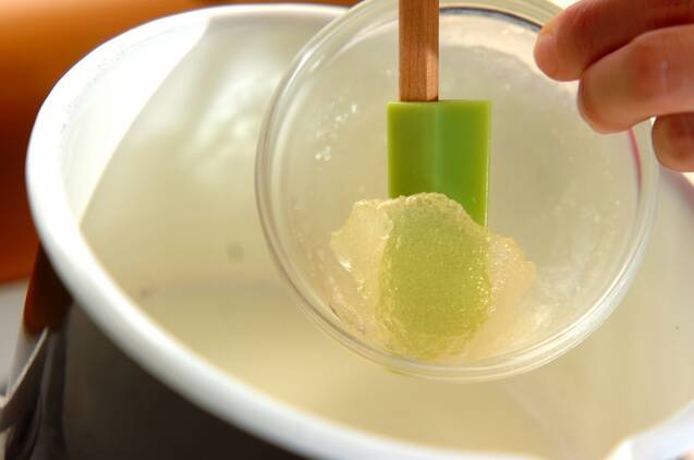 バナナとカッテージチーズのプリンの作り方の手順3