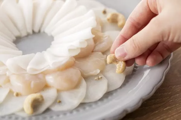 カブとホタテのホワイトリースサラダの作り方6