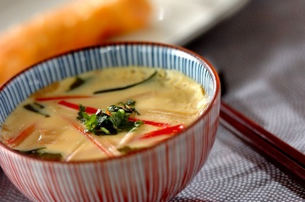 電子レンジで茶碗蒸し  by 杉本亜希子さん