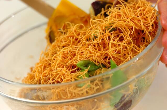 鶏ささ身のピリ辛ゴマ和えの作り方の手順6