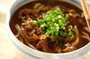 カレールウと麺つゆでカレーうどん 簡単包丁いらず by杉本 亜希子さんの作り方の手順