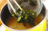 ワカメとタケノコのみそ汁の作り方4