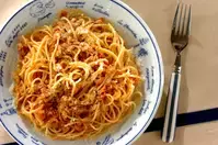 失敗しないフレッシュトマトとツナのスパゲティー