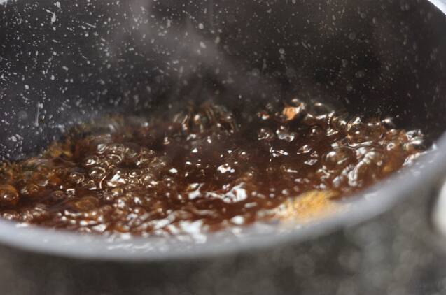 エノキのピリ辛スープの作り方の手順2