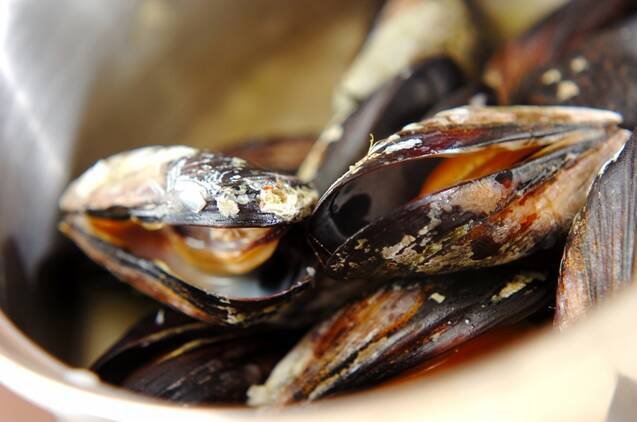 ムール貝の白ワイン蒸しの作り方の手順4