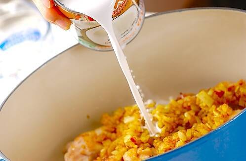 チキンココナッツカレーの作り方の手順9