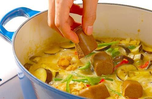 チキンココナッツカレーの作り方の手順10