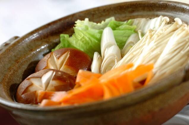 ブリのみぞれ鍋の献立の作り方の手順5