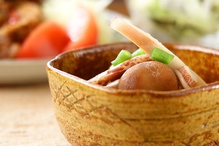 イカと冷凍小芋の甘煮