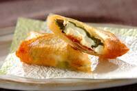梅とクリームチーズ春巻き
