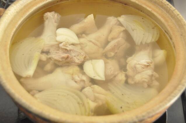 韓国の水炊き「タッカンマリ」の作り方の手順6