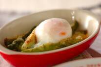 アスパラのチーズ焼き