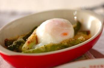 アスパラのチーズ焼き