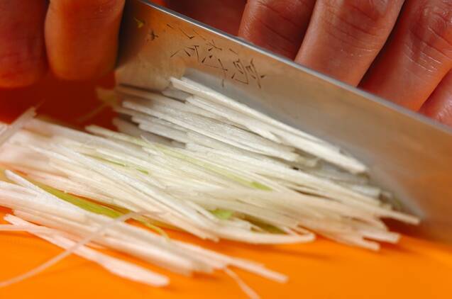 鯛の中華蒸し  電子レンジでお店の味！の作り方の手順1