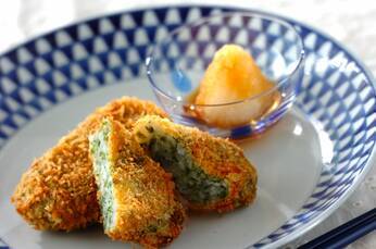 長芋の青のり風味コロッケ