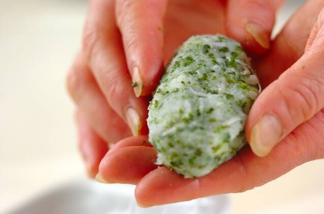 長芋の青のり風味コロッケの作り方の手順3