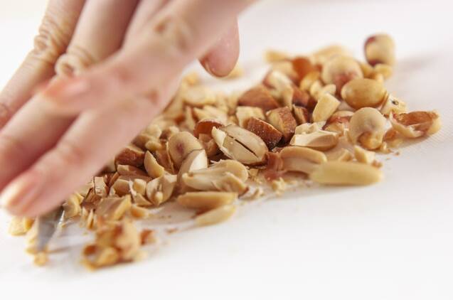 簡単！ナッツ入り即席クッキーの作り方の手順2