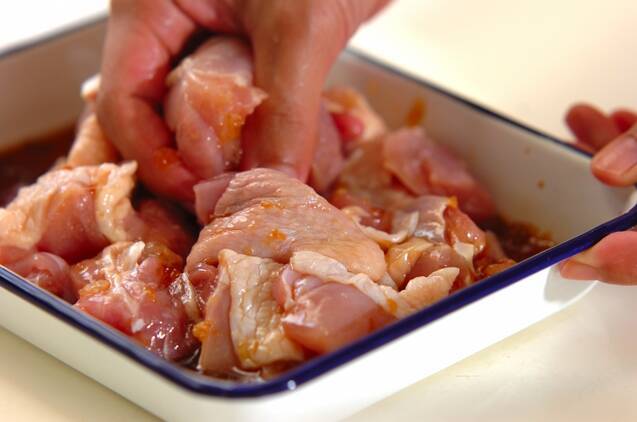 鶏の唐揚げの作り方の手順1