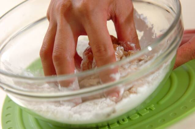 鶏の唐揚げの作り方の手順5