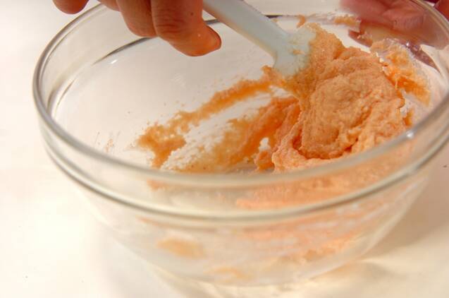 マスカルポーネの明太ディップの作り方の手順2