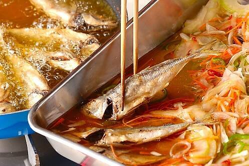 小アジのマリネの作り方の手順9