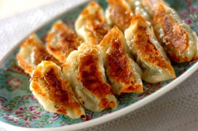 焼きキャベツ餃子