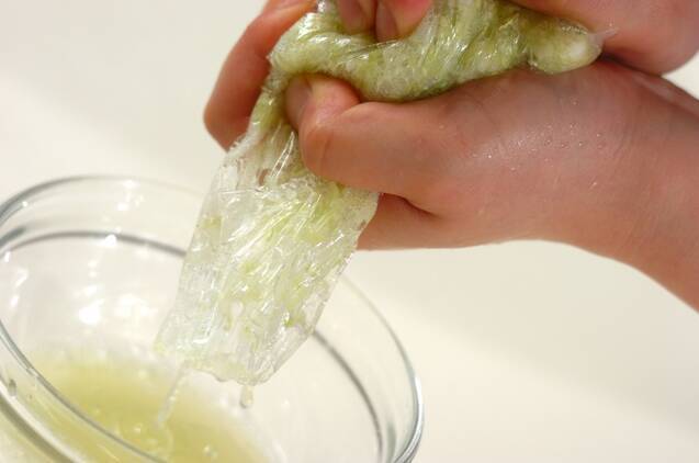 焼きキャベツ餃子の作り方の手順1