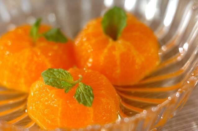 みかんのコンポート