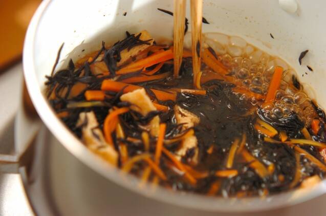 ヒジキの煮物の作り方の手順3