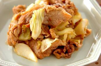 豚とキャベツのオイスター炒め