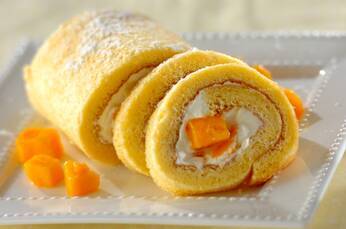 マンゴーロールケーキ