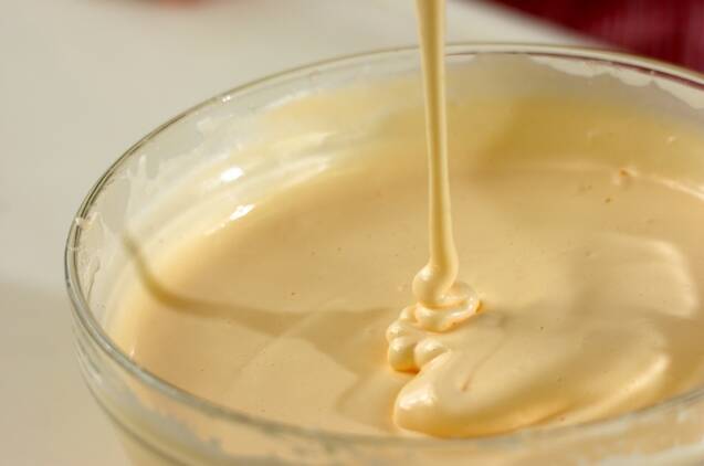 マンゴーロールケーキの作り方の手順4