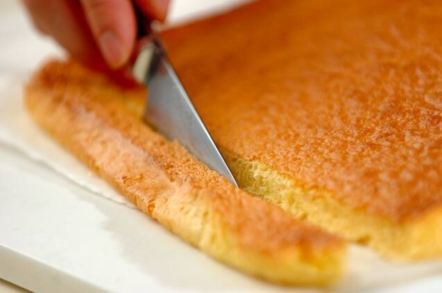 マンゴーロールケーキの作り方の手順11