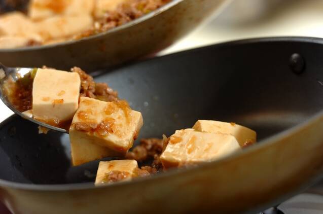 ご飯がすすむ！麻婆豆腐 取り分けて親子で満足 by杉本 亜希子さんの作り方の手順4