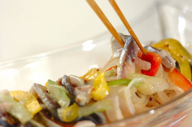 しめサバのマリネの作り方の手順5