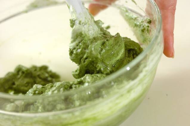 抹茶のパウンドケーキの作り方の手順4