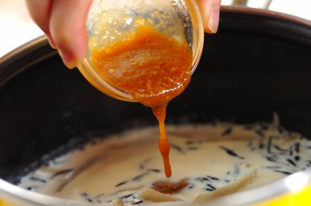 食物繊維たっぷり豆乳汁の作り方の手順3