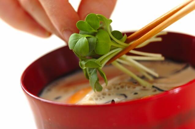 食物繊維たっぷり豆乳汁の作り方の手順4