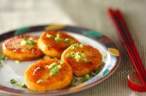 ホクホク！バターしょうゆで長芋のじっくり焼き