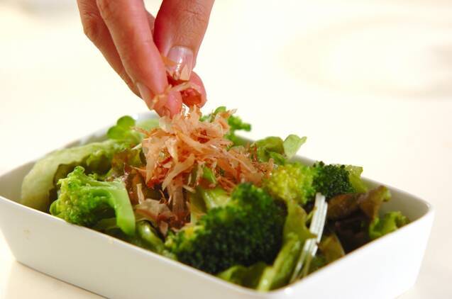 和風グリーンサラダの作り方の手順6