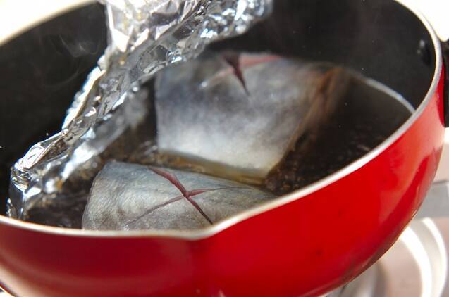 アジの煮付けの作り方の手順6