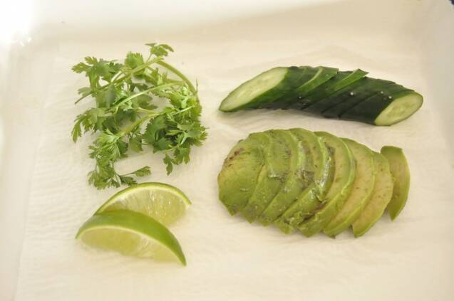 豚しゃぶのクルミだれ素麺の作り方の手順4